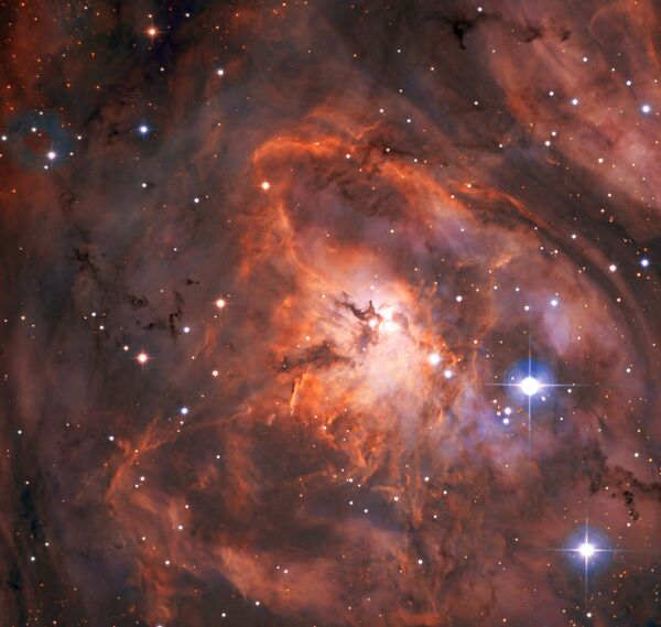 Nebulosa Laguna na constelação de Sagitário - Sputnik Brasil