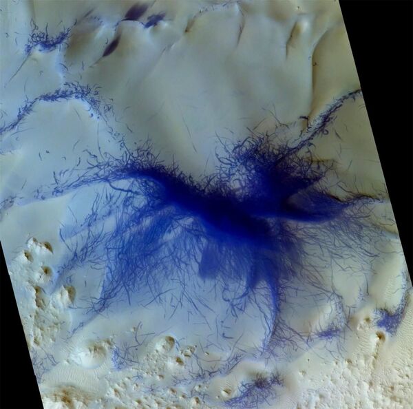 Foto de Terra Sabaea, vasta região no planeta Marte, feita pela sonda TGO - Sputnik Brasil