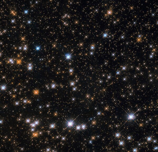 O aglomerado Messier 11 na constelação de Scutum - Sputnik Brasil
