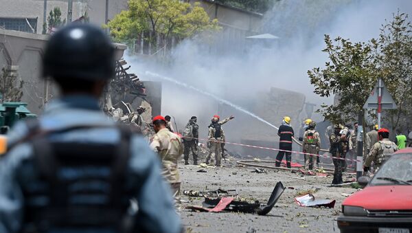 Consequências das explosões em Cabul (foto de arquivo) - Sputnik Brasil
