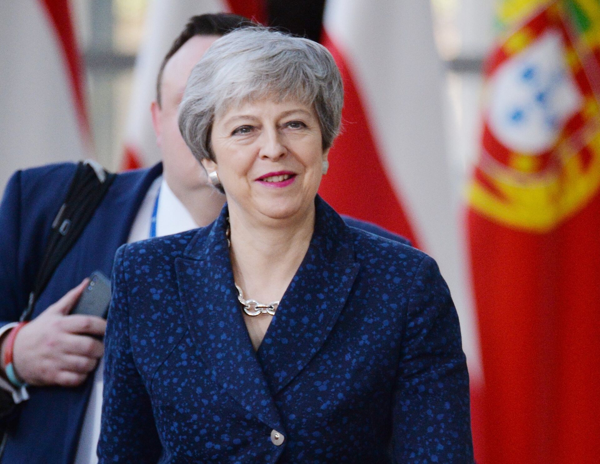 Ex-primeira-ministra do Reino Unido Theresa May, que renunciou ao cargo em 2019 - Sputnik Brasil, 1920, 07.07.2022