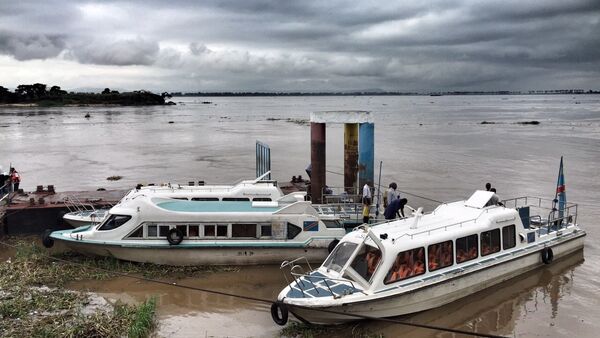 Barcos no Congo - Sputnik Brasil