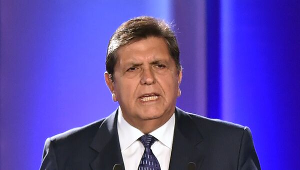 Alan García, ex-presidente peruano - Sputnik Brasil