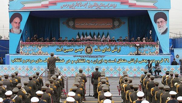 O Dia Nacional do Exército do Irã é celebrado desde 1979, ano da vitória da Revolução Islâmica - Sputnik Brasil