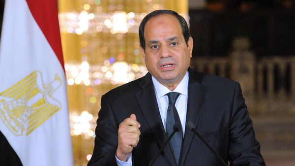 Egyptian President Abdel Fattah al-Sisi - Sputnik Brasil