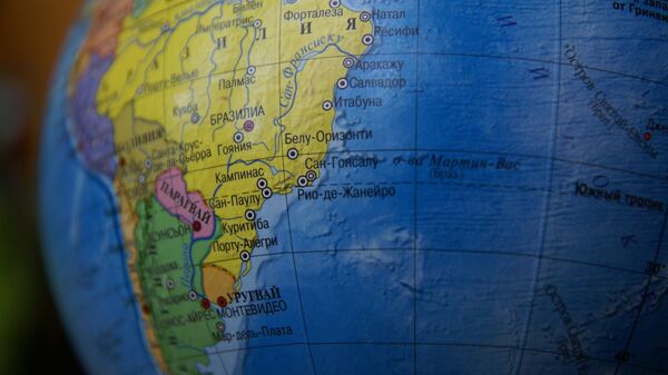 Mapa da América do Sul (imagem de arquivo) - Sputnik Brasil