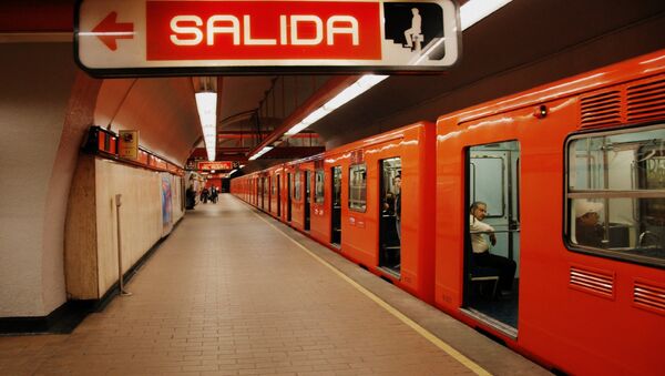 Estação de metrô da Cidade de México - Sputnik Brasil