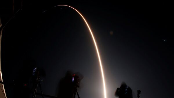 Lançamento do SpaceX Falcon 9 (foto de arquivo) - Sputnik Brasil