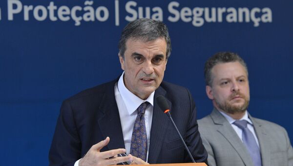 Ministro da Justiça, José Eduardo Cardozo, durante entrevista para falar sobre o levantamento de informações penitenciárias - Sputnik Brasil