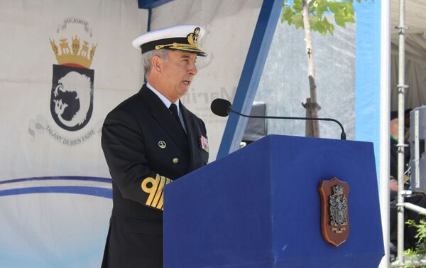 Chefe do Estado-Maior da Marinha portuguesa António Mendes Calado - Sputnik Brasil
