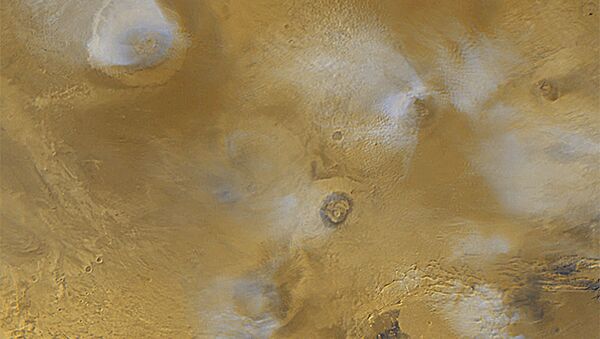 Vulcões de Marte - Sputnik Brasil
