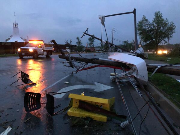 Tornado passou pela cidade de Jefferson City - Sputnik Brasil