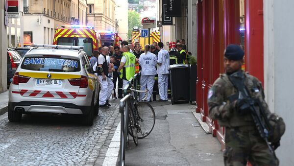 Explosion Rocks French City of Lyon, 6 People Injured - Sputnik Brasil