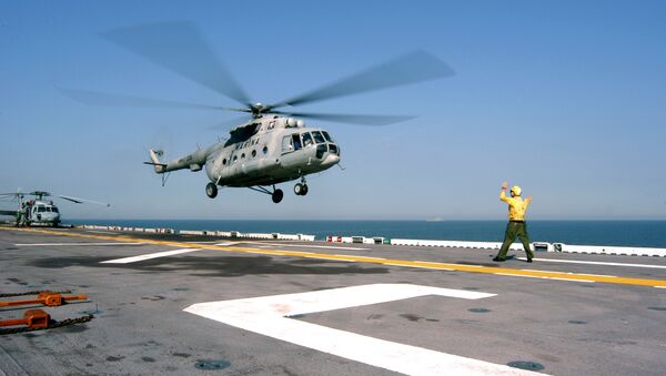 Helicóptero Mi-17 da Marinha mexicana (foto de arquivo) - Sputnik Brasil