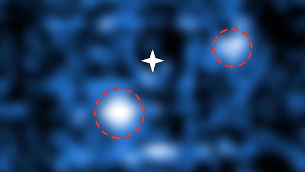 Imagem dos exoplanetas PDS 70b e PDS 70c - Sputnik Brasil