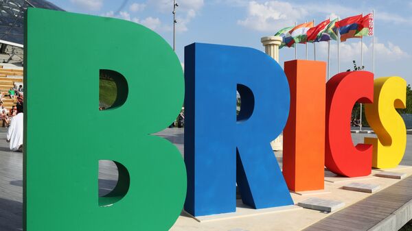Logo do BRICS - Sputnik Brasil