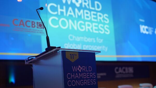 Congresso Mundial das Câmaras de Comércio, realizado no Rio de Janeiro, 12 de junho - Sputnik Brasil
