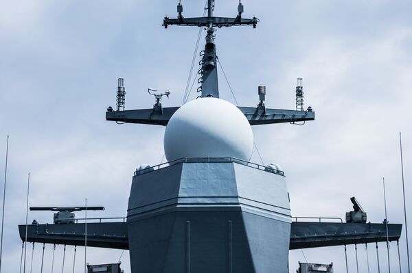 Antenas na corveta Sovershenny, da Frota do Pacífico - Sputnik Brasil