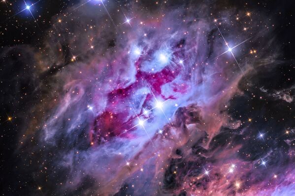 Nebulosa do Homem Correndo do fotógrafo australiano Steven Mohr - Sputnik Brasil