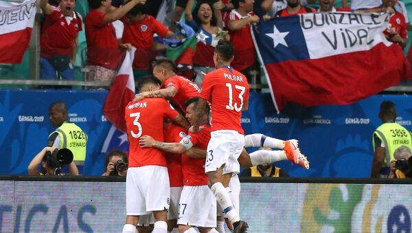 Chile bateu o Equador em jogo do Grupo C da Copa América 2019 - Sputnik Brasil