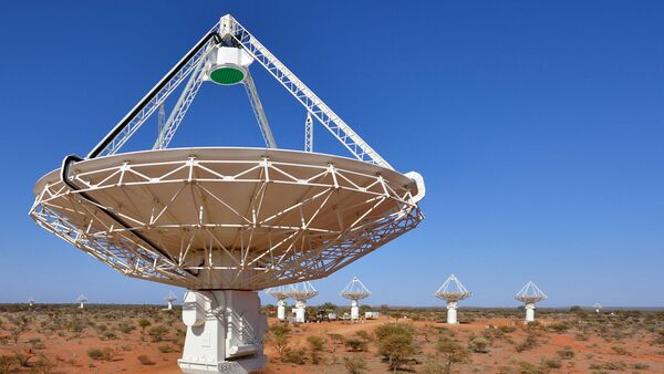 Antenas do radiotelescopio ASKAP na Austrália - Sputnik Brasil