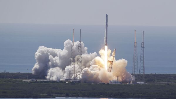 Lançamento do Falcon-9 (foto de arquivo) - Sputnik Brasil