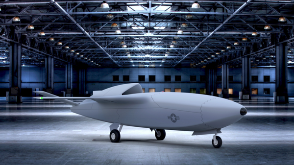 Drone do programa Skyborg, da Força Aérea dos Estados Unidos - Sputnik Brasil