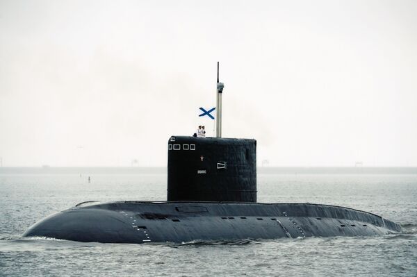 Submarino diesel-elétrico Vladikavraz - Sputnik Brasil