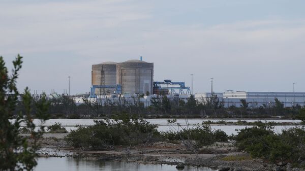 Canais hídricos perto da usina nuclear Florida Power & Light’s Turkey Point (FPL), nos EUA - Sputnik Brasil