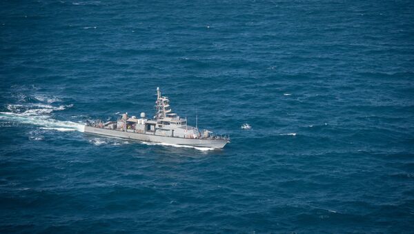 Embarcação norte-americana USS Squall (PC 7) transitando no golfo Pérsico (imagem de arquivo) - Sputnik Brasil