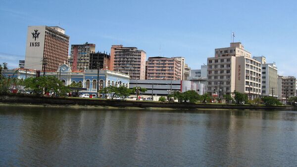 Recife, rio Capibaribe - Sputnik Brasil