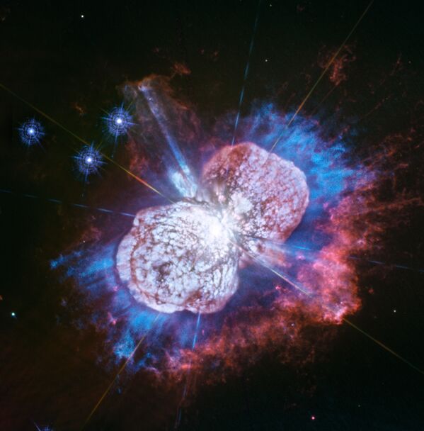 Eta Carinae, uma das maiores estrelas da Via Láctea e potencial assassino da vida na Terra - Sputnik Brasil