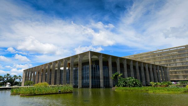 Palácio do Itamaraty, em Brasília, sede do Ministério das Relações Exteriores do Brasil - Sputnik Brasil
