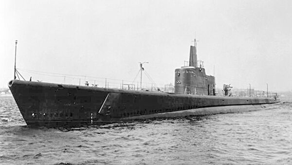 Submarino USS Grunion da Marinha dos EUA (foto de arquivo) - Sputnik Brasil