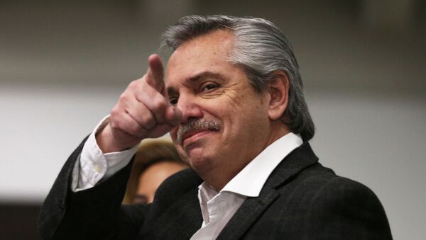 Alberto Fernández, candidato a presidente da Argentina. - Sputnik Brasil