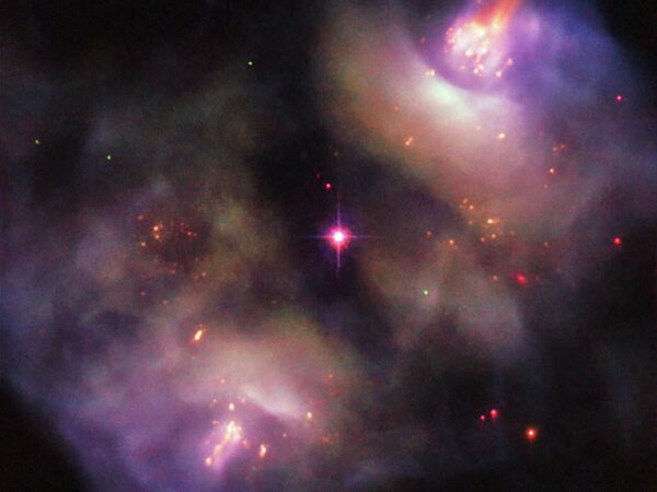 Névoa planetária NGC 2371 na constelação de Gêmeos - Sputnik Brasil