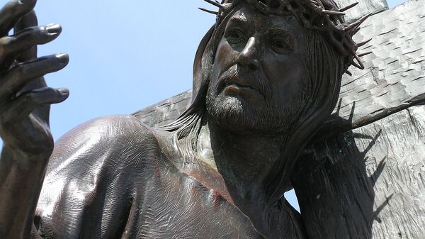 Escultura de Jesus Cristo (imagem referencial) - Sputnik Brasil