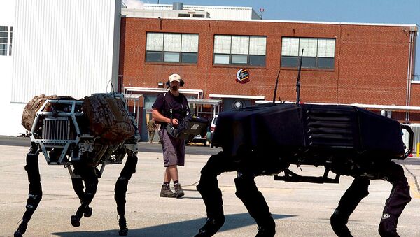 BigDog, robô criado em 2005 pela Boston Dynamics - Sputnik Brasil