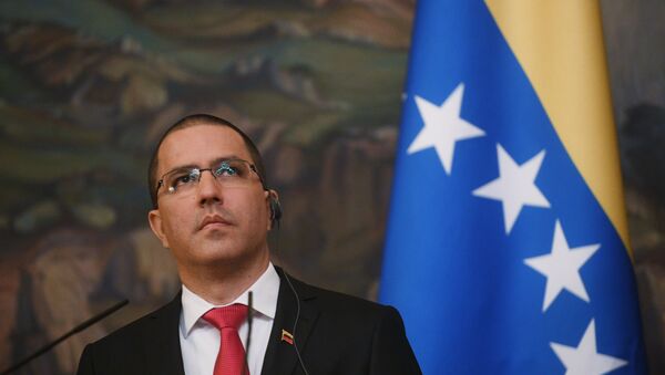 Chanceler venezuelano Jorge Arreaza - Sputnik Brasil