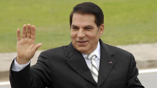 Zine El Abidine Ben Ali, ex-presidente da Tunísia, em foto de 11 de outubro de 2009, em Radès  - Sputnik Brasil
