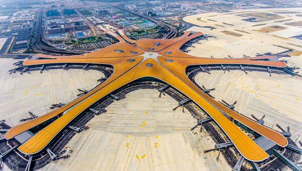 Aeroporto Internacional de Pequim-Daxing, o maior do mundo - Sputnik Brasil