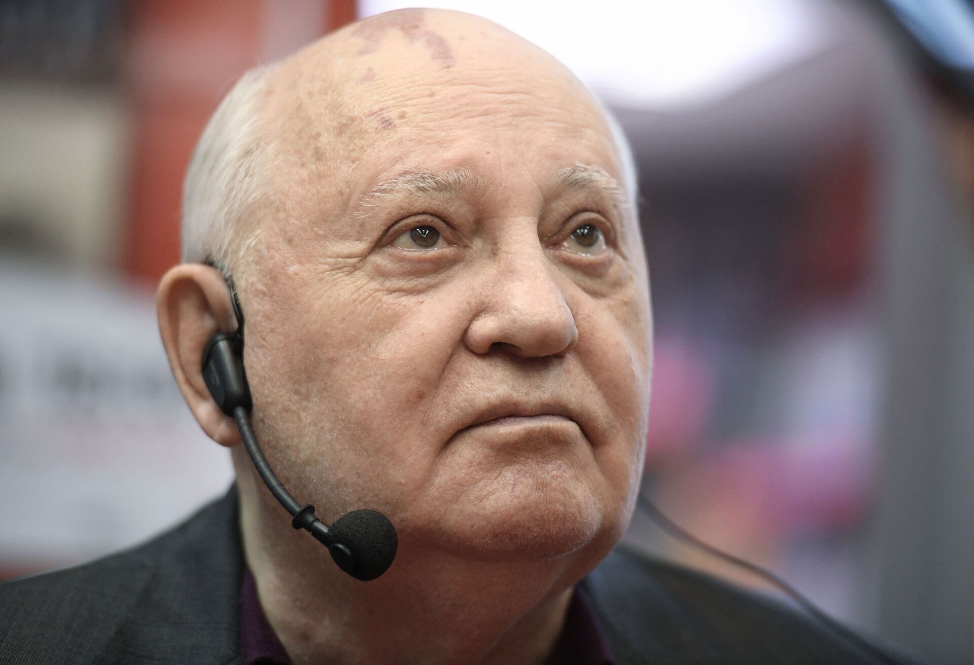 Ex-presidente da União Soviética, Mikhail Gorbachev, durante lançamento de seu último livro, em Moscou - Sputnik Brasil, 1920, 31.08.2022