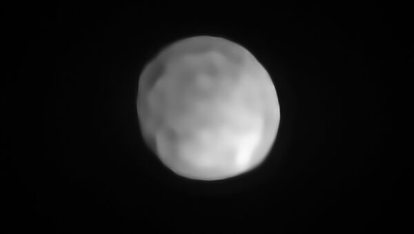 Imagem do asteroide Hígia - Sputnik Brasil