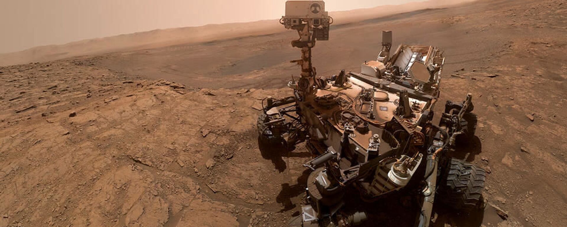 Rover Curiosity faz selfie em Vera Rubin Ridge em Marte, 11 de outubro de 2019 - Sputnik Brasil, 1920, 30.06.2022