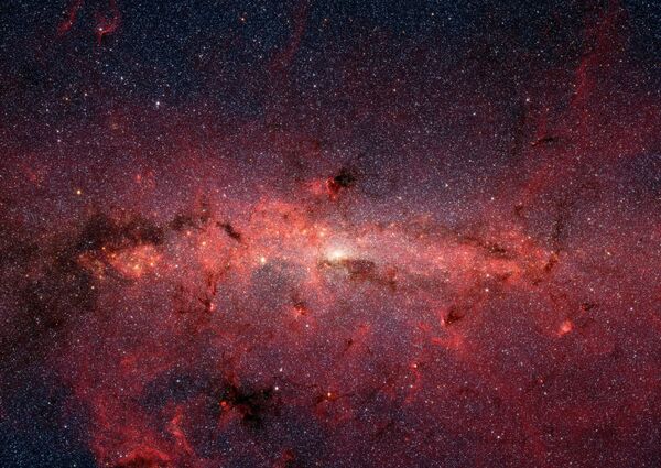 Centro da Via Láctea filmado pelo telescópio Spitzer - Sputnik Brasil