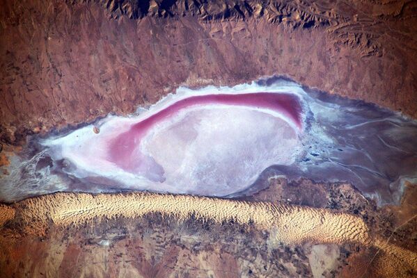 África vista de dentro da Estação Espacial Internacional (EEI) - Sputnik Brasil