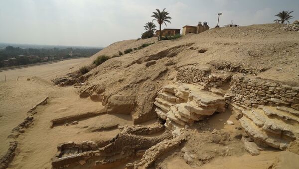 Região onde catacumba de 2.000 anos foi encontrada por arqueólogos no Egito - Sputnik Brasil