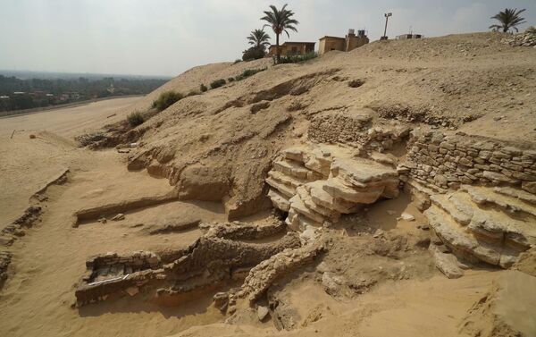 Região onde catacumba de 2.000 anos foi encontrada por arqueólogos no Egito - Sputnik Brasil