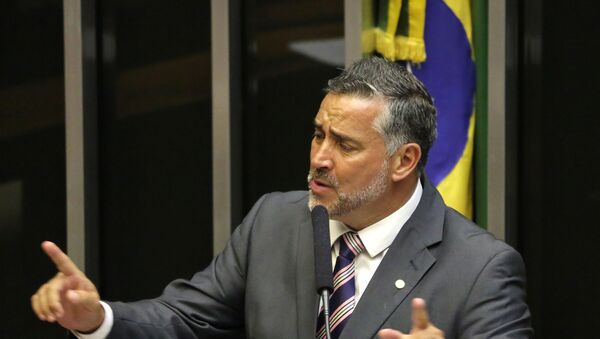  Deputado Paulo Pimenta discursa na Câmara - Sputnik Brasil