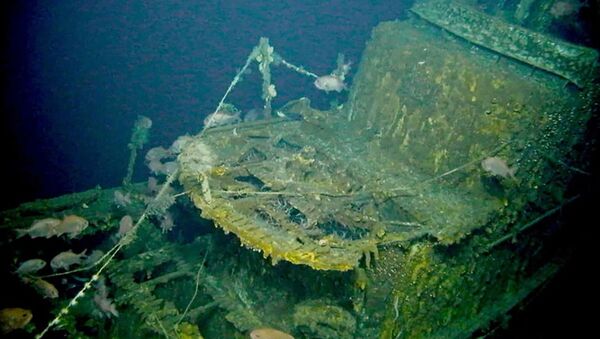 Submarino USS Grayback bombardeado há 75 anos é encontrado em Okinawa - Sputnik Brasil